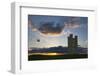 Broadway Tower at Sunset, Broadway, Cotswolds, Worcestershire, England, United Kingdom, Europe-Stuart Black-Framed Photographic Print