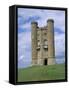 Broadway Tower, Broadway, Worcestershire, Cotswolds, England, United Kingdom-David Hunter-Framed Stretched Canvas