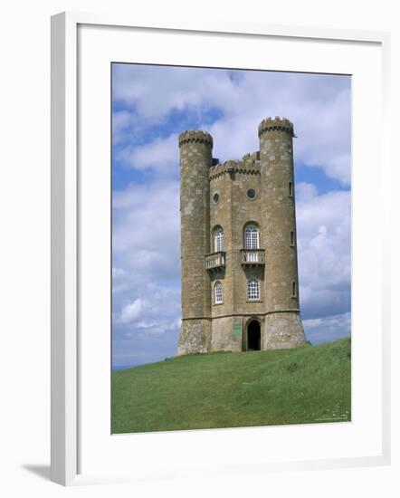 Broadway Tower, Broadway, Worcestershire, Cotswolds, England, United Kingdom-David Hunter-Framed Photographic Print