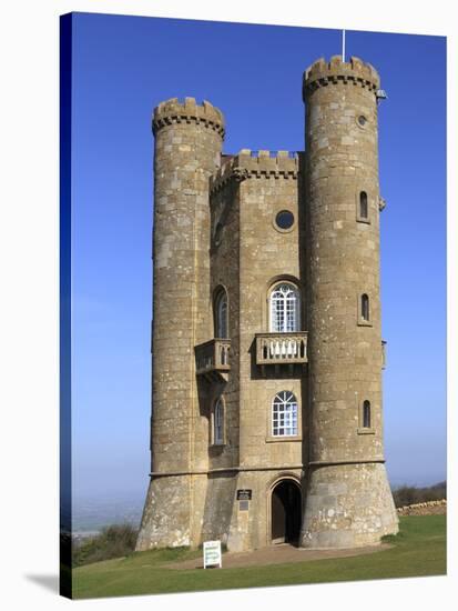 Broadway Tower, Cotswolds, Worcestershire, England, United Kingdom, Europe-Rolf Richardson-Stretched Canvas