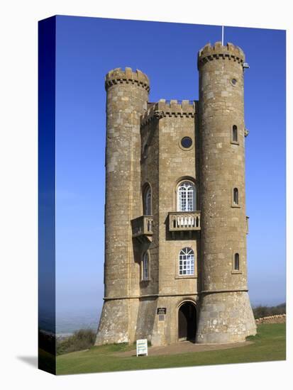 Broadway Tower, Cotswolds, Worcestershire, England, United Kingdom, Europe-Rolf Richardson-Stretched Canvas