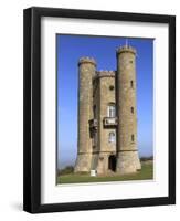 Broadway Tower, Cotswolds, Worcestershire, England, United Kingdom, Europe-Rolf Richardson-Framed Photographic Print