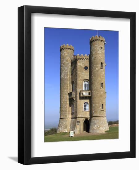 Broadway Tower, Cotswolds, Worcestershire, England, United Kingdom, Europe-Rolf Richardson-Framed Photographic Print