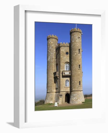 Broadway Tower, Cotswolds, Worcestershire, England, United Kingdom, Europe-Rolf Richardson-Framed Photographic Print