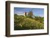 Broadway Tower with Cowslips, Broadway, Worcestershire, England, United Kingdom, Europe-Stuart Black-Framed Photographic Print