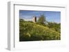 Broadway Tower with Cowslips, Broadway, Worcestershire, England, United Kingdom, Europe-Stuart Black-Framed Photographic Print