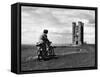 Broadway Tower-Fred Musto-Framed Stretched Canvas