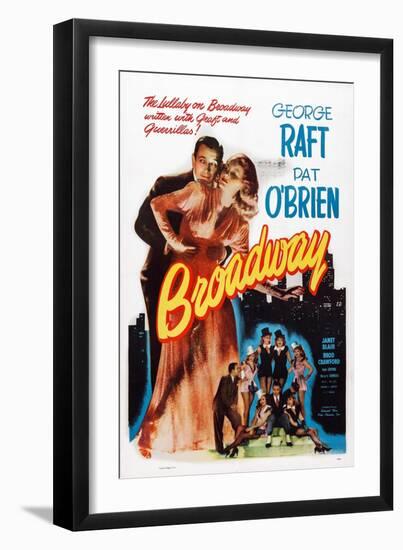 Broadway-null-Framed Art Print