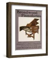 Broadwood Piano 1902-null-Framed Art Print