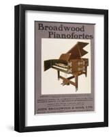 Broadwood Piano 1902-null-Framed Art Print