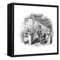 Broadwood's Piano Factory, Horseferry Road, Westminster, London, 1842-null-Framed Stretched Canvas