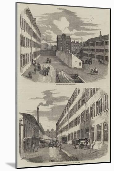 Broadwood's Pianoforte Manufactory-null-Mounted Giclee Print