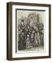 Brobdingnag and Lilliput Meet-Sydney Prior Hall-Framed Giclee Print