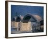 Brocade Sash Bridge, Iwakuni, Honshu, Japan-Steve Vidler-Framed Photographic Print