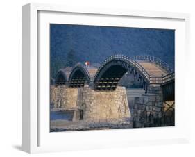 Brocade Sash Bridge (Kintaikyo Bridge), Iwakuni, Honshu, Japan-null-Framed Photographic Print