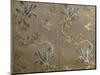 Brocaded Cloth with Floral and Foil Drawing, 16th Century-null-Mounted Giclee Print