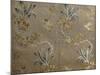 Brocaded Cloth with Floral and Foil Drawing, 16th Century-null-Mounted Giclee Print