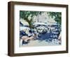 Brocante Market, Antibes (W/C on Paper)-Laurence Fish-Framed Giclee Print