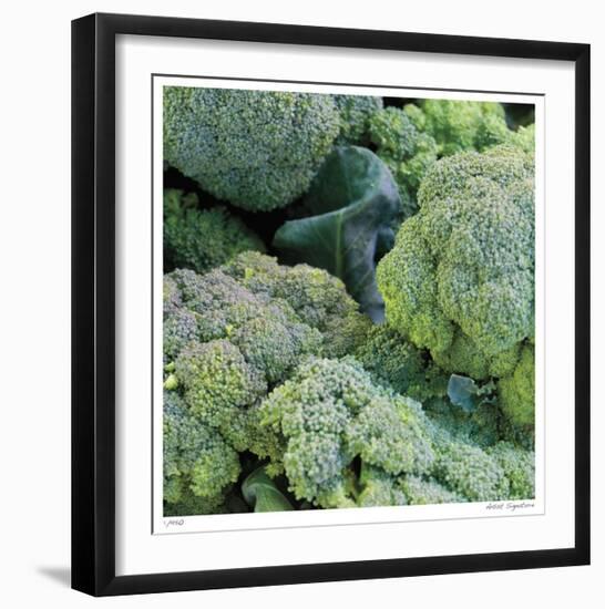 Broccoli-Stacy Bass-Framed Giclee Print