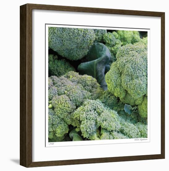 Broccoli-Stacy Bass-Framed Giclee Print