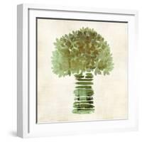 Broccoli-Kristin Emery-Framed Art Print