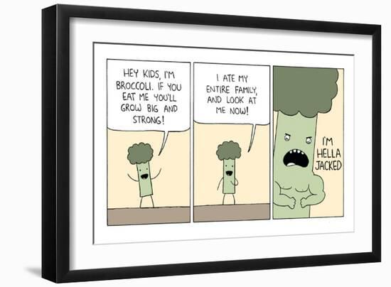 Broccoli-Reza Farazmand-Framed Art Print