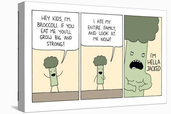 Broccoli-Reza Farazmand-Stretched Canvas