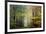 Brocéliande colored forest-Philippe Manguin-Framed Photographic Print