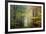 Brocéliande colored forest-Philippe Manguin-Framed Photographic Print