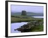 Broch of Mousa, 1st Century BC to 3rd Century AD, Island of Mousa, Shetland Islands, Scotland-Patrick Dieudonne-Framed Photographic Print