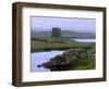 Broch of Mousa, 1st Century BC to 3rd Century AD, Island of Mousa, Shetland Islands, Scotland-Patrick Dieudonne-Framed Photographic Print