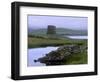 Broch of Mousa, 1st Century BC to 3rd Century AD, Island of Mousa, Shetland Islands, Scotland-Patrick Dieudonne-Framed Photographic Print