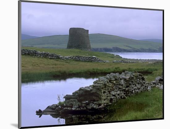 Broch of Mousa, 1st Century BC to 3rd Century AD, Island of Mousa, Shetland Islands, Scotland-Patrick Dieudonne-Mounted Photographic Print