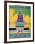 Brochure Cover for 'Two West Indies Cruises' on Board the S.S. 'Carinthia', 1929-null-Framed Giclee Print