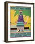 Brochure Cover for 'Two West Indies Cruises' on Board the S.S. 'Carinthia', 1929-null-Framed Giclee Print