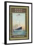 Brochure for the Royal Mail Steam Packet Company and the Pacific Steam Navigation Company-null-Framed Art Print