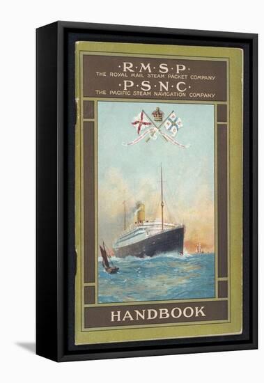 Brochure for the Royal Mail Steam Packet Company and the Pacific Steam Navigation Company-null-Framed Stretched Canvas
