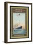Brochure for the Royal Mail Steam Packet Company and the Pacific Steam Navigation Company-null-Framed Art Print