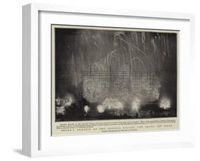 Brock's Benefit at the Crystal Palace, the Grand Set Piece-null-Framed Giclee Print