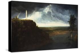 Brock's Monument-Thomas Cole-Stretched Canvas