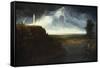 Brock's Monument-Thomas Cole-Framed Stretched Canvas