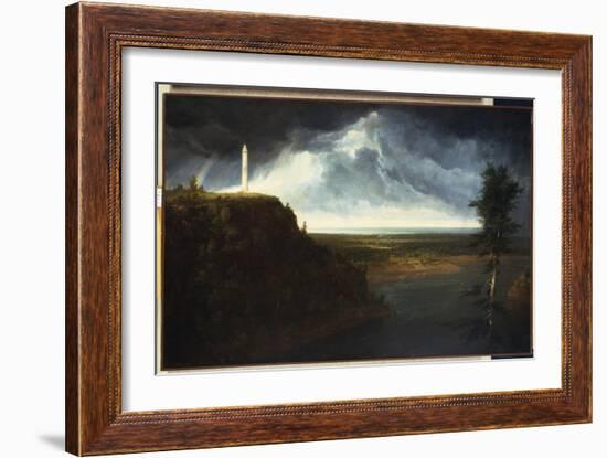 Brock's Monument-Thomas Cole-Framed Giclee Print