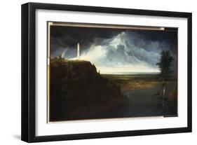 Brock's Monument-Thomas Cole-Framed Giclee Print