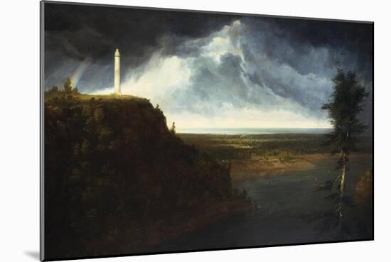 Brock's Monument-Thomas Cole-Mounted Giclee Print