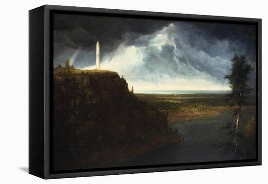 Brock's Monument-Thomas Cole-Framed Stretched Canvas