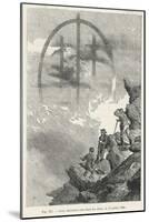 Brocken-Type Spectre in the Form of a Triple Cross Observed by Whymper in the Alps-Edward Whymper-Mounted Art Print