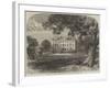 Brocket Hall, Hatfield, Herts, Where Lord Palmerston Died-null-Framed Giclee Print