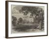 Brocket Hall, Hatfield, Herts, Where Lord Palmerston Died-null-Framed Giclee Print