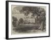 Brocket Hall, Hatfield, Herts, Where Lord Palmerston Died-null-Framed Giclee Print