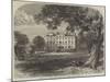 Brocket Hall, Hatfield, Herts, Where Lord Palmerston Died-null-Mounted Giclee Print